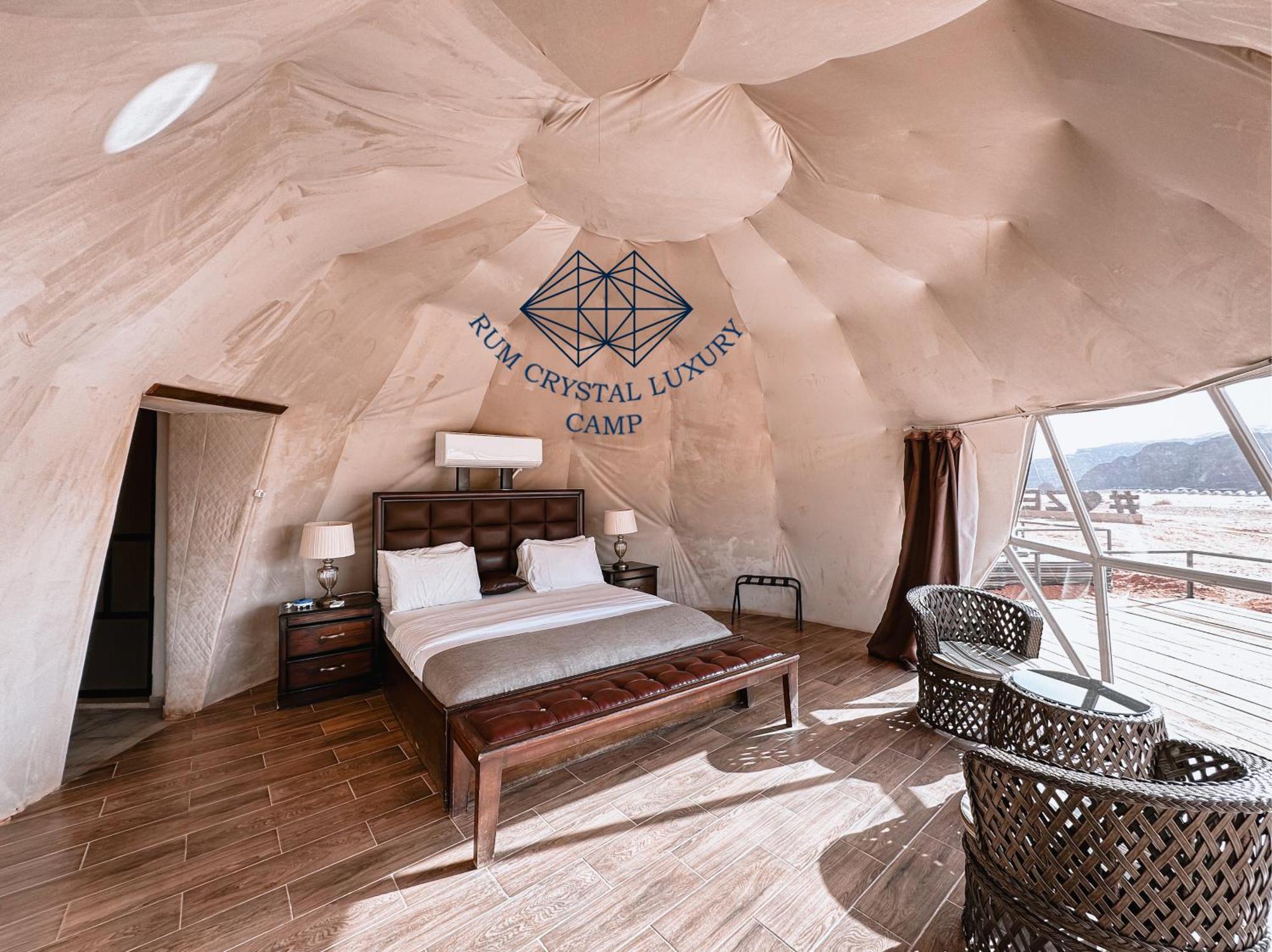 Rum Crystal Luxury Camp Wadi Rum Luaran gambar