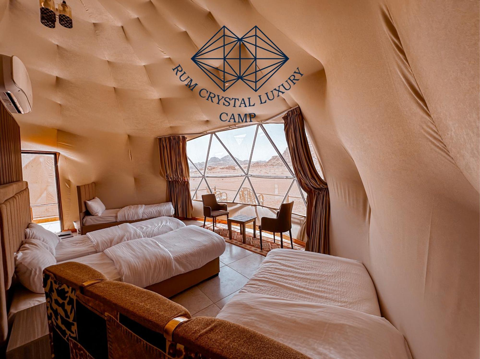 Rum Crystal Luxury Camp Wadi Rum Luaran gambar