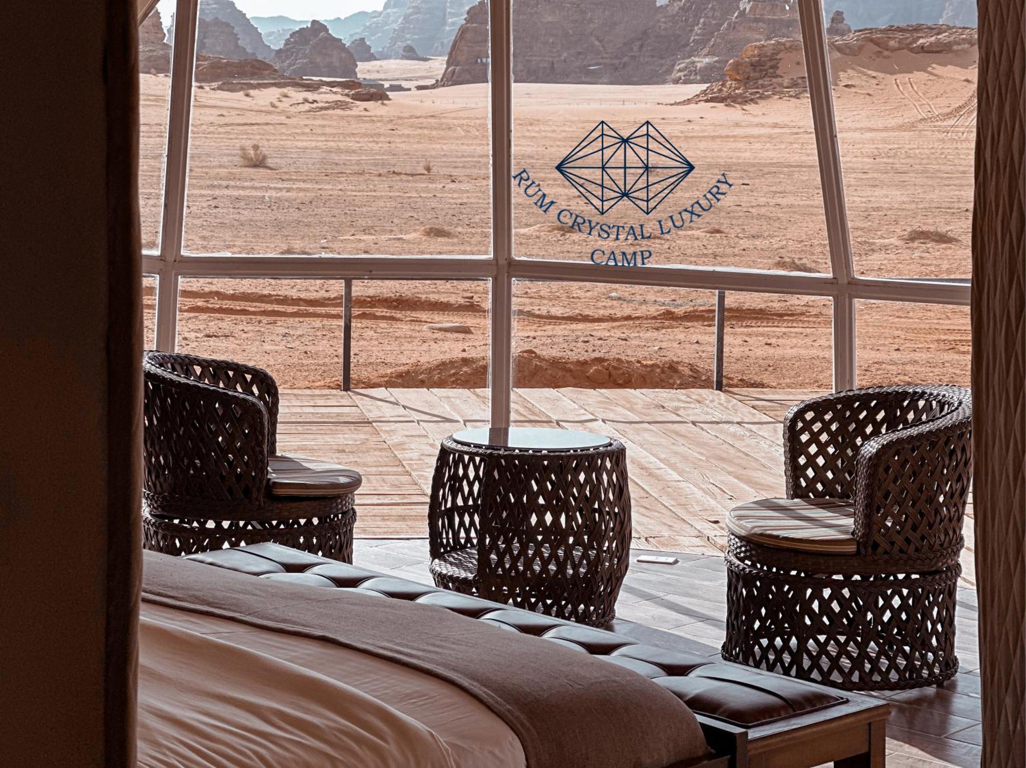Rum Crystal Luxury Camp Wadi Rum Luaran gambar