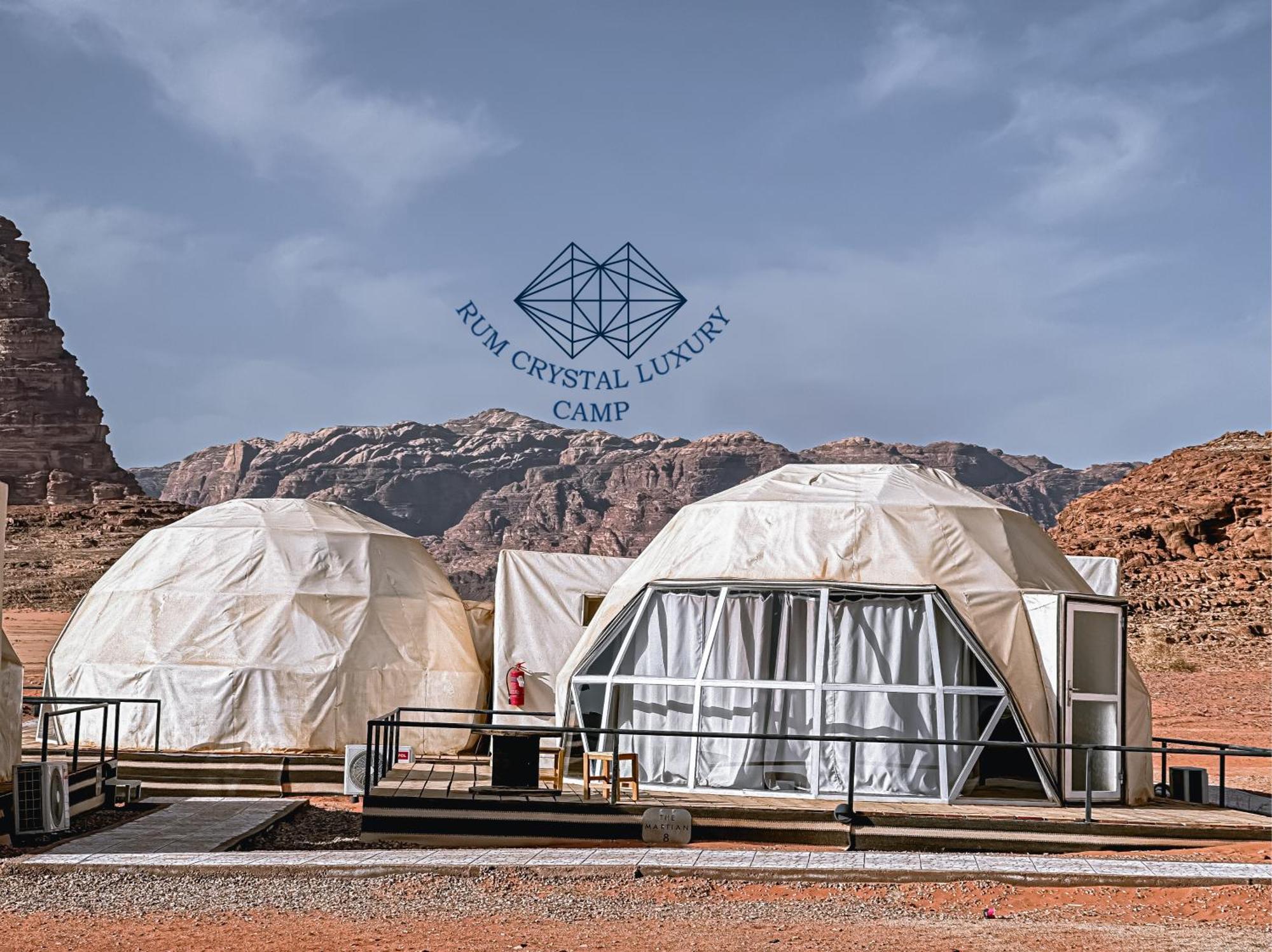 Rum Crystal Luxury Camp Wadi Rum Luaran gambar