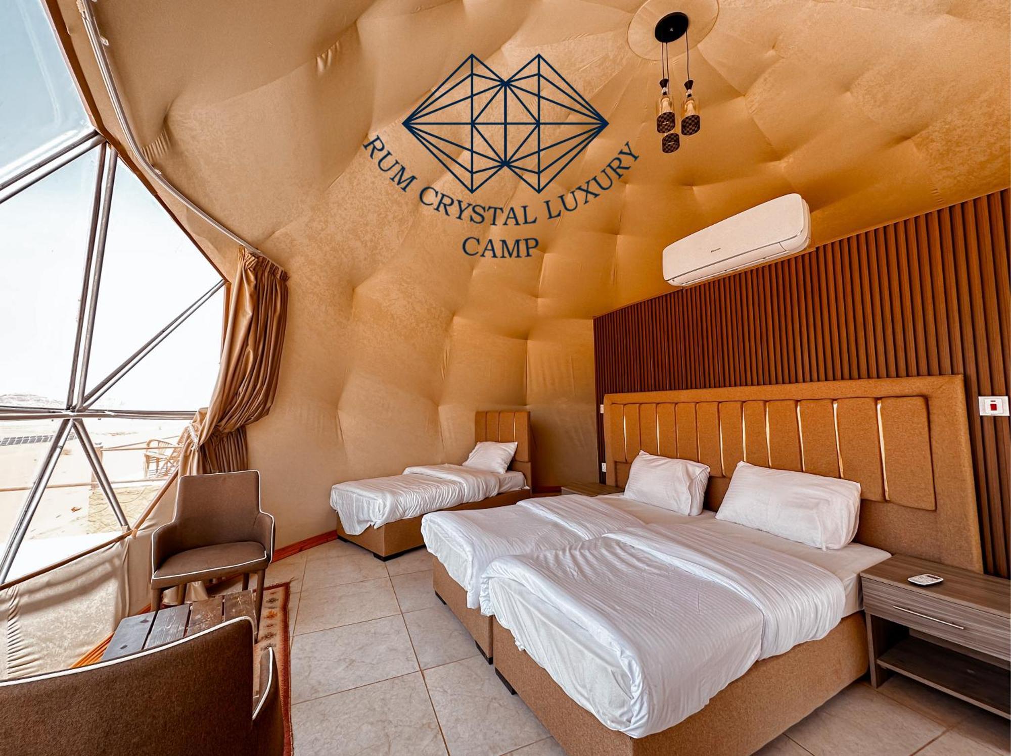 Rum Crystal Luxury Camp Wadi Rum Luaran gambar