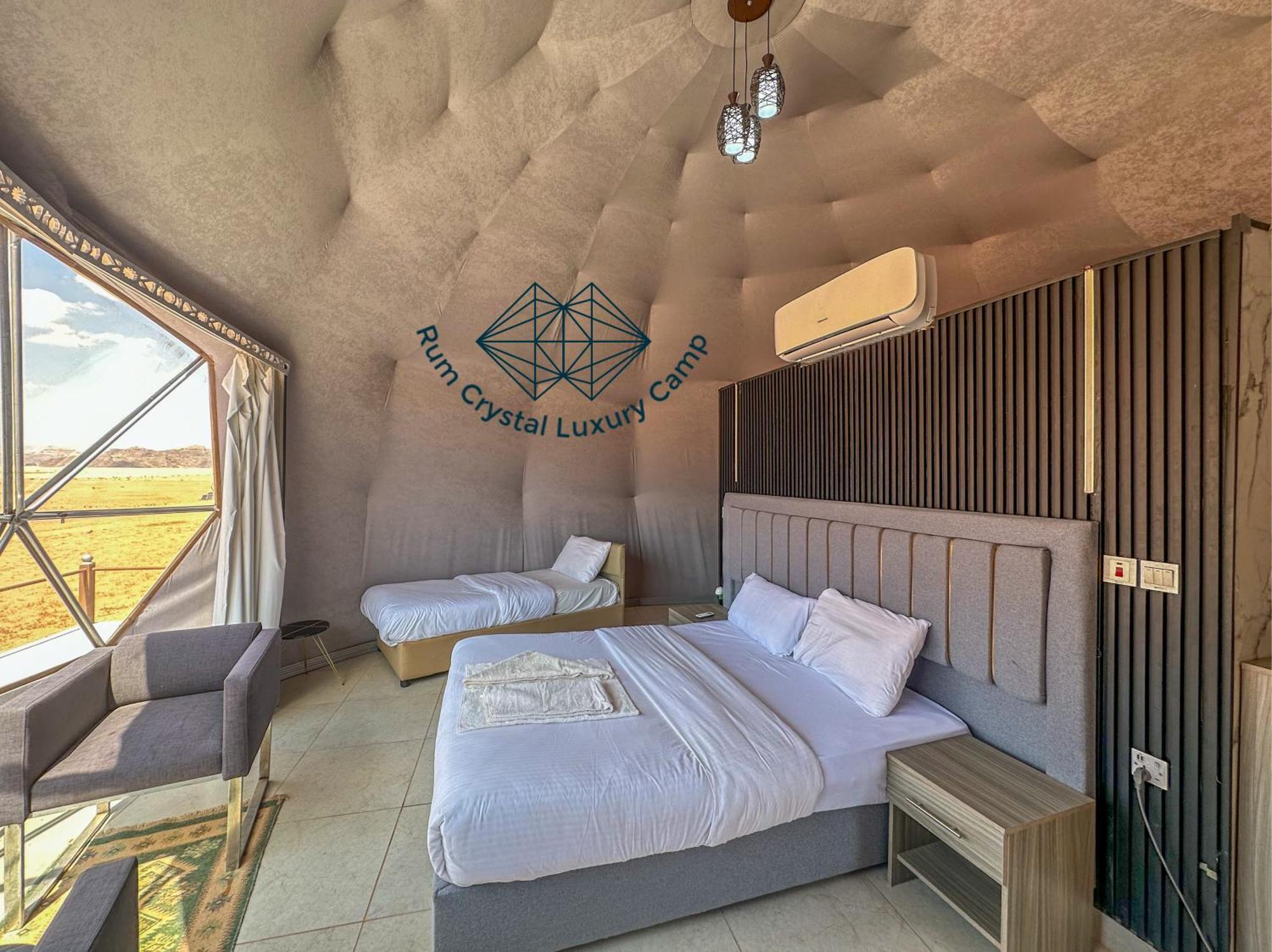 Rum Crystal Luxury Camp Wadi Rum Luaran gambar