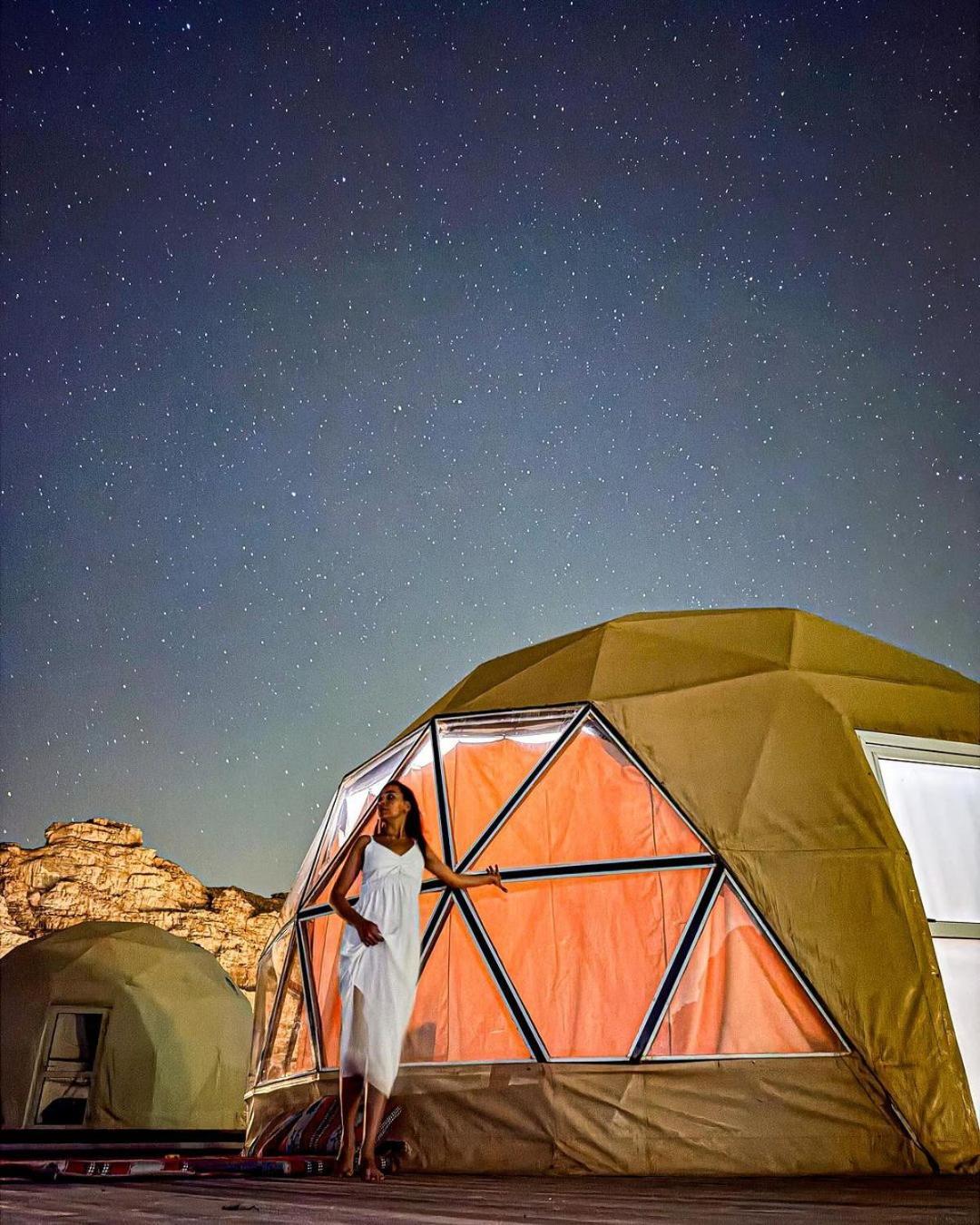 Rum Crystal Luxury Camp Wadi Rum Luaran gambar
