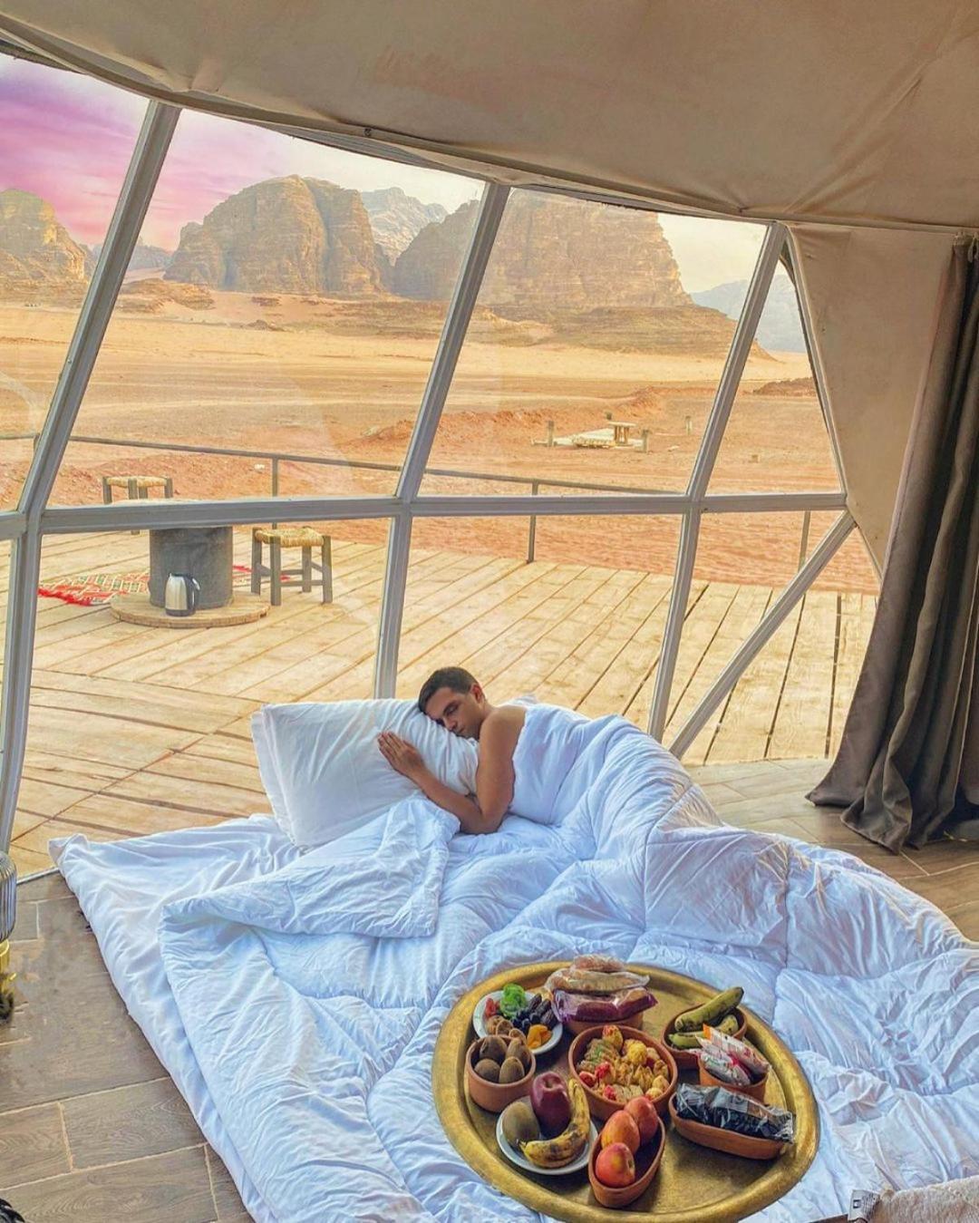 Rum Crystal Luxury Camp Wadi Rum Luaran gambar