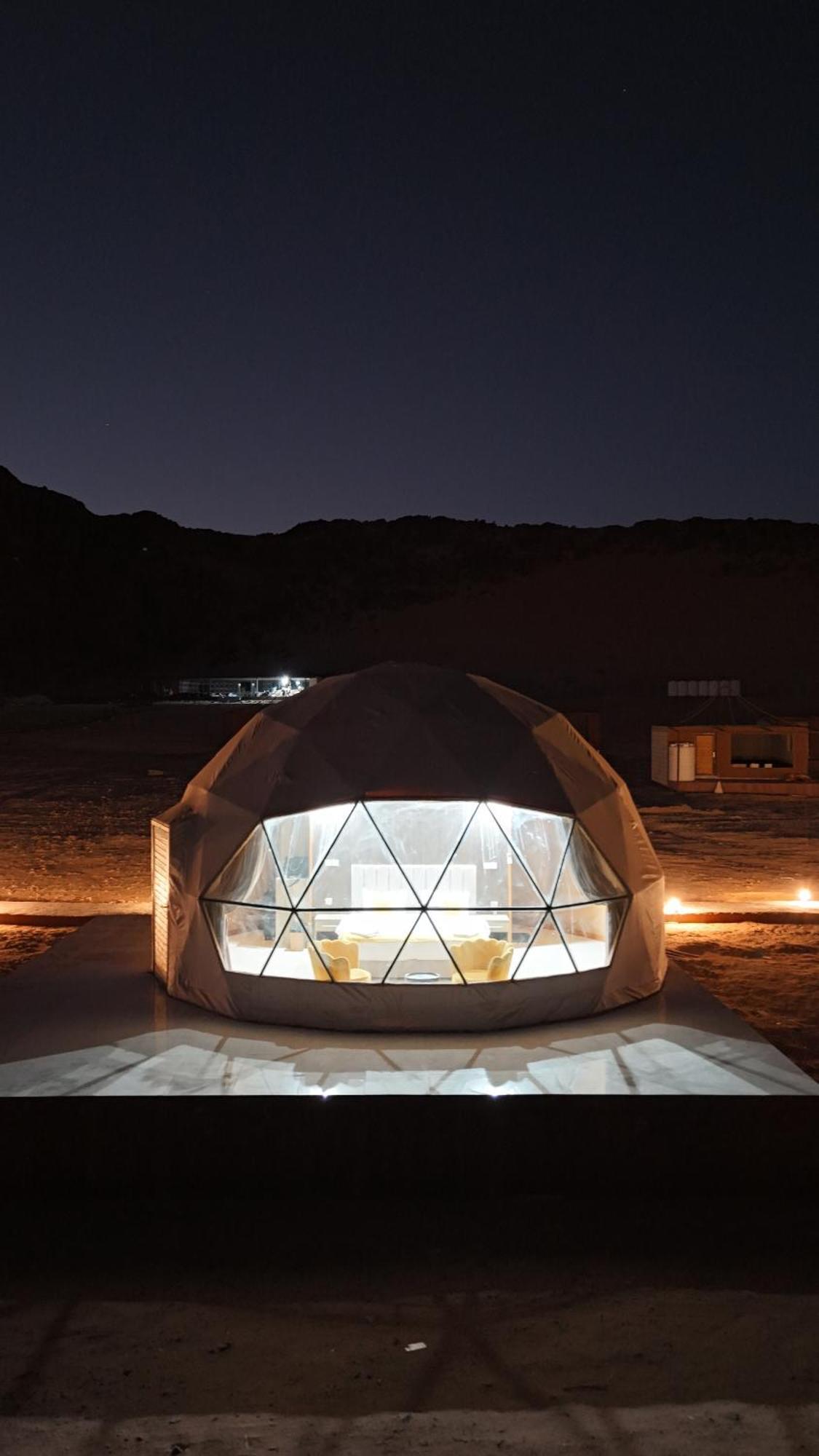 Rum Crystal Luxury Camp Wadi Rum Luaran gambar