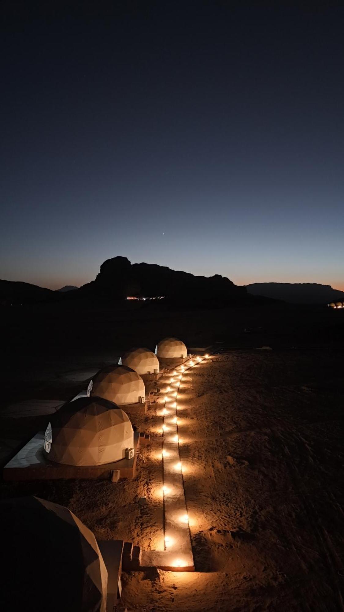 Rum Crystal Luxury Camp Wadi Rum Luaran gambar