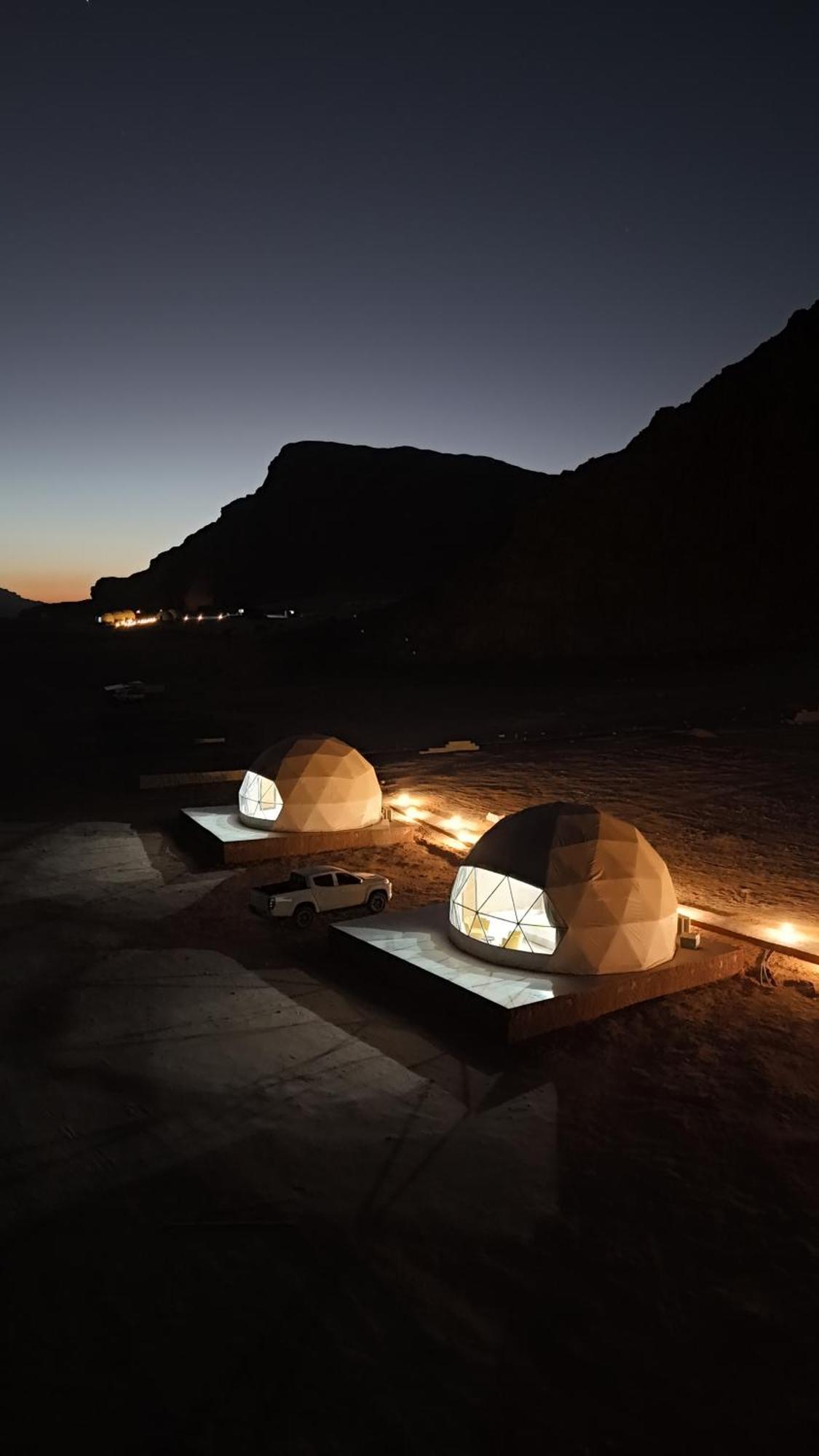 Rum Crystal Luxury Camp Wadi Rum Luaran gambar
