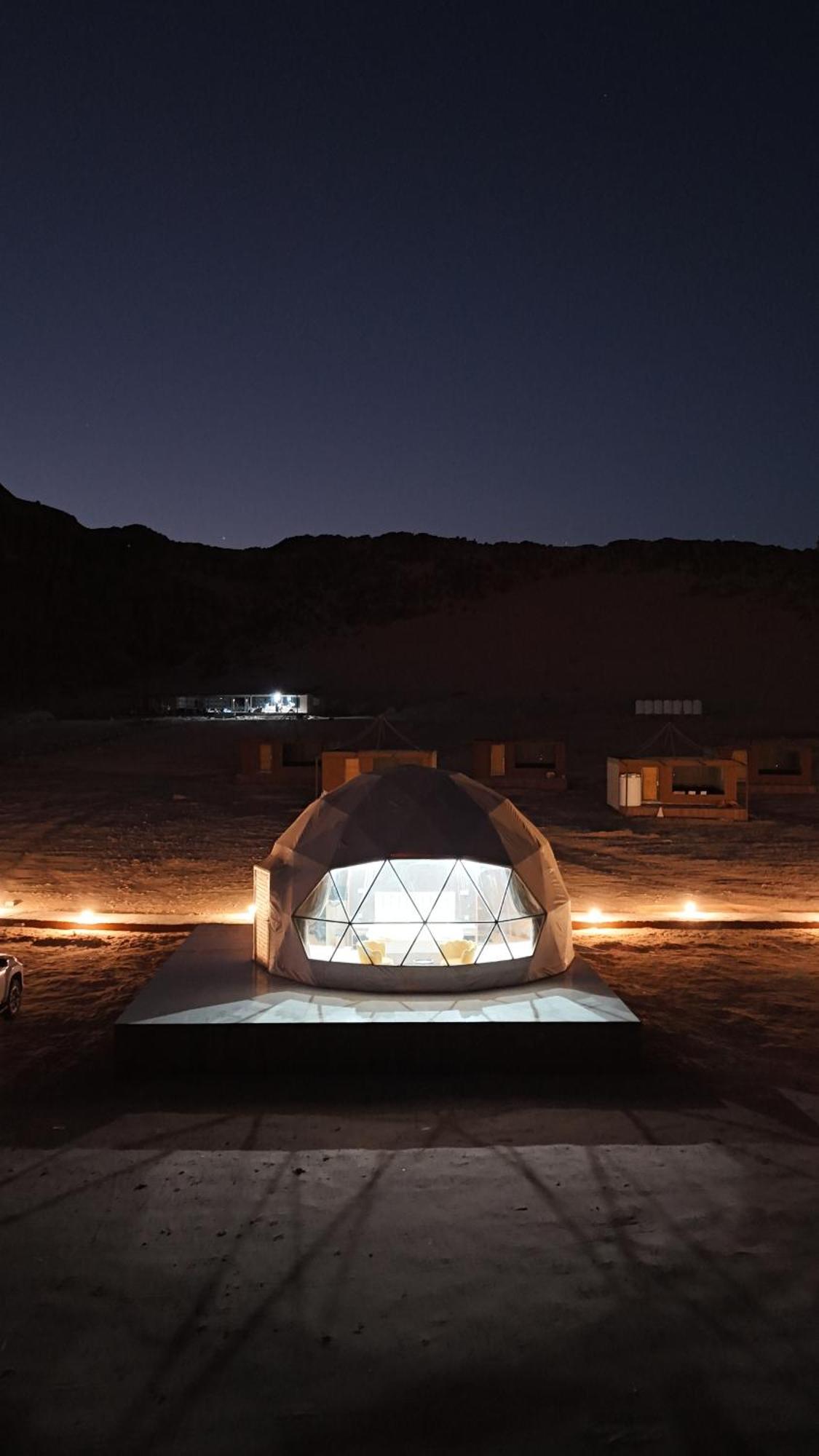 Rum Crystal Luxury Camp Wadi Rum Luaran gambar